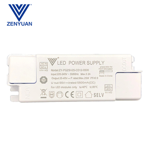 ZENYUAN Factory <strong>LED</strong> Driver 40W Support SKD <strong>LED</strong> Constant Voltage Driver DC 42V 60V 660mA TUV SAA Flicker Free High PFC - Product Image 2