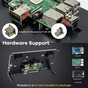 Monitor da esterno con schermo LCD Touch capacitivo IPS da 10.1 "1024 x600 per modello Raspberry Pi 4 3 2 Zero B + - Product Image 6