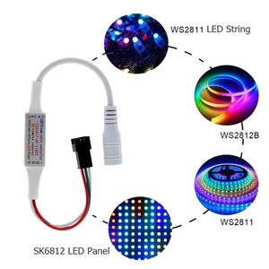 Беспроводной мини-контроллер с 21key RF пульт дистанционного управления Led Mini Dream цветной контроллер для Dream Color Pixel светодиодные полосы