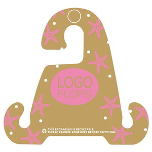 Bosirui Custom Logo Doek Sok Hanger Multifunctionele Garderobe Toepasbare Papieren Haak Kraft Papier Hangers Kartonnen Display Haken - Product Image 3