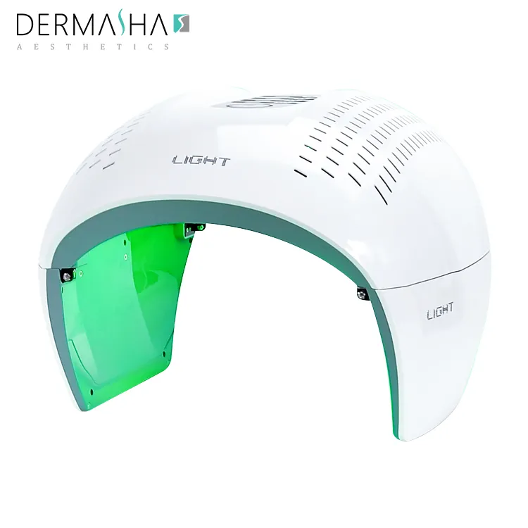 Dermasha 2024 Terapia Luz LED Cara Anti-envejecimiento Máscara Rejuvenecimiento DE LA PIEL PDT Fotón SPA Salón de belleza Cara Dispositivo de estiramiento de la piel
