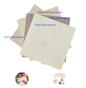 Tamanho personalizado 12*12*1/16 1/8 Polegada 3mm Basswood Noz Contraplacado Folhas para <span class=keywords><strong>CNC</strong></span> <span class=keywords><strong>Router</strong></span>