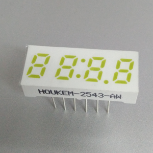 Наименьший 4-значный 7-сегментный светодиодный дисплей FND 0,25 дюйма, красный-7-сегментный фотографический - Product Image 6