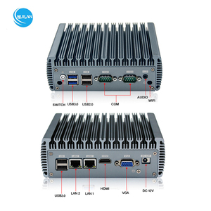 Dall Industrial Win10 Mini Desktop PC Fanless Low Power 2 Ethernet <strong>Linux</strong> Ubuntu Barebone Hardware <strong>Software</strong> Embedded <strong>Computer</strong> - Product Image 2