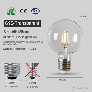 Fabrika alçak gerilim AC220V Led ampul ışıkları E27 E26 5W 7W 9W 12W 18W lamba 12V Amber Led ışık ampul ile klip tel anahtarı - Product Image 2