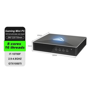 2023 Neuester Desktop-Computer Intel Core i3 i5 i7 i9 9. Unterstützung der 10. Generation DP 2 HD 4K-Display WIN10 LINUX Fanless Industrial Mini - Product Image 1