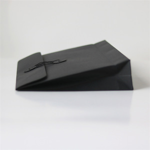 A5 und A4 Custom Fancy Design Schwarz Braun Weiß Kraft papier Knopf verschluss Umschlag mit Schnur - Product Image 6