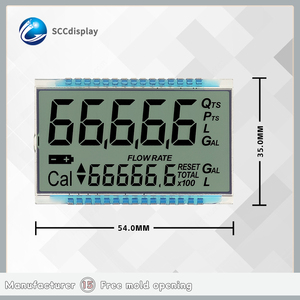 Personalizzabile FSTN Display digitale LCD schermo ampio intervallo di temperatura segmento statico SJXDGN037 modulo per produttore - Product Image 4