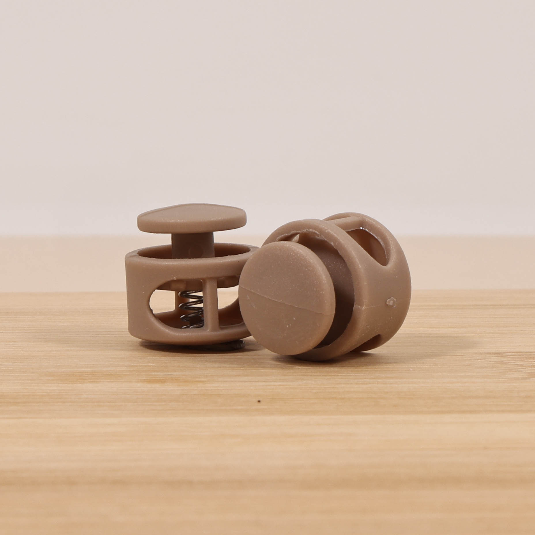Marron 17mm - 17mm - rond - marron