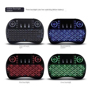 Remote <strong>Control</strong> I8 <strong>Keyboard</strong> with Touchpad Backlit Plastic Material 4 Buttons Fixed and Learning Code for <strong>Android</strong> Box TV Use - Product Image 1