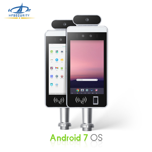 Productos de control de acceso biométrico de reconocimiento facial HFSecurity RA08 con detección de máscara de cámara dual código QR - Product Image 4