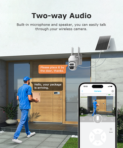 <strong>Wireless</strong> <strong>Security</strong> Surveillance for Outdoor <strong>Security</strong> Camera with Human Detection 3MP Smart <strong>Security</strong> <strong>System</strong> with Solar Energy - Product Image 3