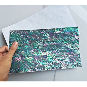 Wholesale Sea Shell Sheet Natural Abalone Shell Sheet <strong>Paua</strong> Paper for Musical Furniture Instruments <strong>Inlay</strong> - Product Image 1
