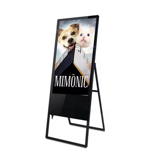 Портативный умный внутренний киоск Android сетевой рекламный плеер Lcd Signage Digital A Board - Product Image 4