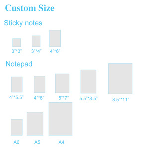 Bloc de notas de cubo de escritorio rectangular personalizado promocional de gama alta, juego de notas adhesivas de papel reciclado, notas adhesivas - Product Image 2