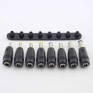 8pcs Male to Female DC Power <strong>Adapter</strong> <strong>5</strong>.5X2.1mm Jack Plug Laptop Adaptor Connector 6.3 6.0 <strong>5</strong>.<strong>5</strong> 4.<strong>8</strong> 4.0 3.5mm 2.<strong>5</strong> 2.1 1.7 1.35mm - Product Image 2