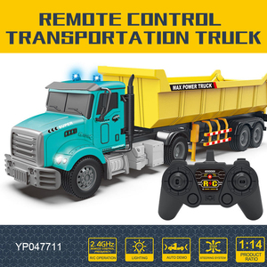 Oem/ODM 2.4G 1:14 điều khiển từ xa Đổ Xe tải mô hình điện ánh sáng tàu sân bay xe xe đồ chơi và quà tặng RC xe ô tô - Product Image 2