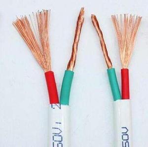 Best Choice H03VH-H H03VV-<strong>F</strong> <strong>H03VVH2</strong>-<strong>F</strong> H05 VVH2-<strong>F</strong> PVC Insalated PVC Sheated Twin <strong>Flat</strong> <strong>Cable</strong> 4 Mm2 - Product Image 1