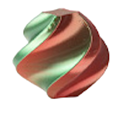 Rouge et vert