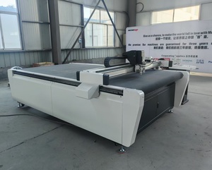 Otomatik besleme kesme makinesi baskı jüt Plotter XY bıçak kesici kumaş kesme makinesi - Product Image 2