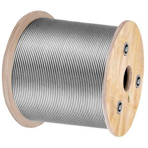 <strong>316SS</strong> 304SS Stainless Steel 7x7 Nylon Pvc Coated Invisible Protective Net <strong>Wire</strong> Rope for Building and Bird Cage - Product Image 2