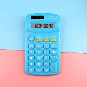 Calculadora portátil de 8 bits para estudiantes, Mini Calculadora de color a la moda, al por mayor, alta calidad, regalo - Product Image 6