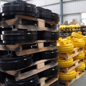 Crawler excavator track idler front undercarriage parts roller <strong>e320</strong> Doolin support oem - Product Image 5