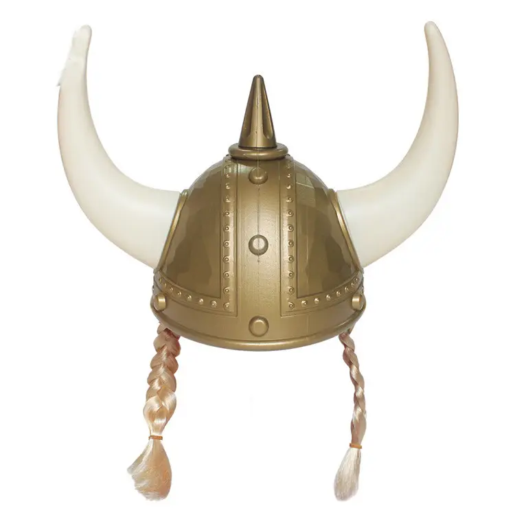 Huaqi VK41 casco de guerrero romano casco vikingo con cuernos casco vikingo armadura samurái
