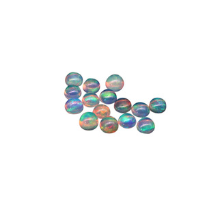 Yüksek kalite doğal Opal güçlü yuvarlak düz takı saat takım yüzük kolye bilezik taş doğal opal - Product Image 6