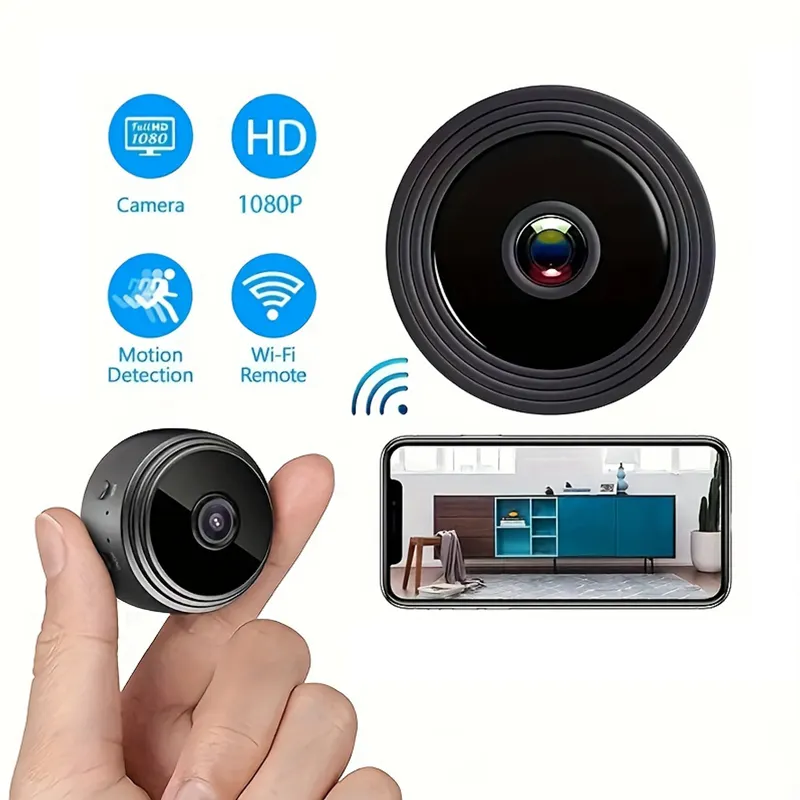 A9 kamera 1080P HD çözünürlük ev güvenlik mini kamera için süper WiFi kamera