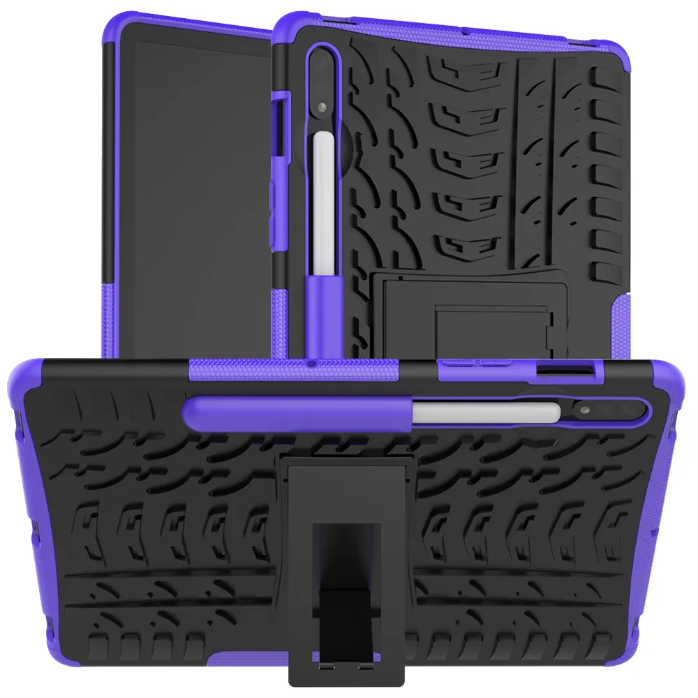 À prova de choque 2 em 1 híbrido robusto silicone caso para ipad 6 para ipad ar 2 tablet kickstand caso capa