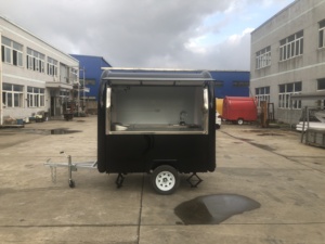 2024 Châu Âu phổ biến đường phố ngoài trời thức ăn nhanh xe tải Bán buôn giá phục vụ kem thực phẩm di động xe tải để bán - Product Image 2