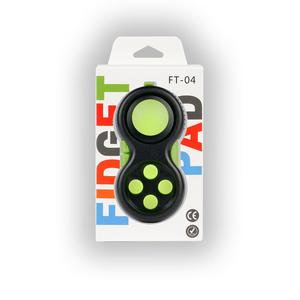 Giảm căng thẳng cổ điển trò chơi điều khiển Pad chống lo âu tập trung tay chân đồ chơi cho thêm, Fidget pad tự kỷ trẻ em người lớn (Cầu vồng) - Product Image 4