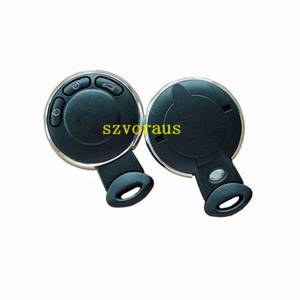 Car Key Smart Cover 3 botones Smart Remote Cover sin logotipo con llave de emergencia Fo para B-mw Shell Key - Product Image 1