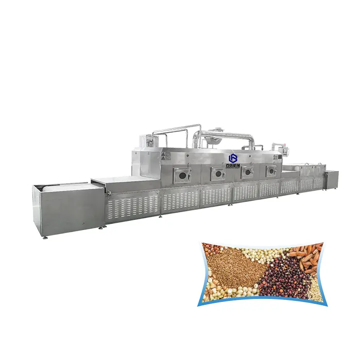 Essiccatore/essiccatore a microonde industriale del grano dei trucioli di frutta