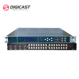 Puerta de enlace IP DVB T0 HD y desmodulación cifrada RF DVBSS2X a protocolo HTTP SRT UDP HLS RTSP, a la vez, a través de DVB T0 y de RF
