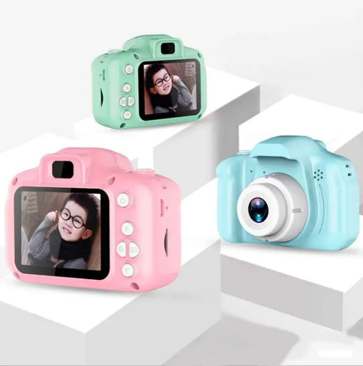 Cadeaux numériques pour bébés et enfants Full HD Video Photo Cute Kids Digital Cameras Portable Kids Camera