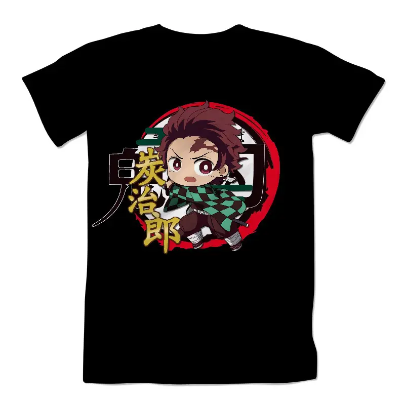 27 Designs Anime Acessórios Cosplay Pano Luffy Sanji Demônio Slayer Genshin Impacto Jojo Attack on Tian Vestuário Camisetas Personalizadas