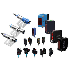 Sensor óptico fotoeléctrico CORON PNP NPN para detección de largo alcance utilizado para conteo y posicionamiento de detección de objetos