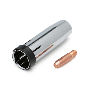 24kd Đồng 64mm/22mm 24kd MIG hàn súng vòi phun MIG hàn đồng thau vòi phun khí cho cho binzl ngọn đuốc - Product Image 6