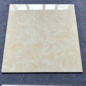 热卖现代黄玉设计釉面瓷砖60x 60厘米光泽陶瓷室内地板用抛光<span class=keywords><strong>Carreaux</strong></span> Sol