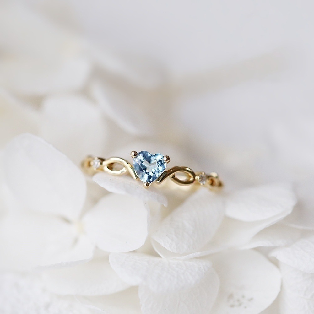 Diamante azul dorado