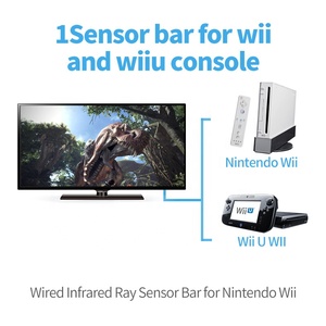Wired Infrared Sensor Bar for Wii <strong>USB</strong> Plug Replacement IR Signal Ray for Nintendo Remote Game Accessories
