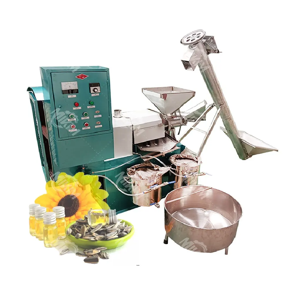 Commercial Oil Press Machine Extractor Black Seeds Peanut Rapeseed Oil Press Automatic High Quality Cooking Oil Making Machine