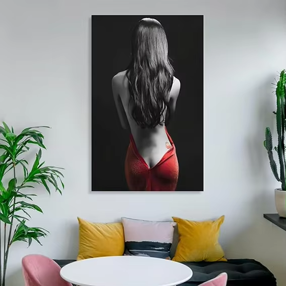 Rose Madder-Metal frame