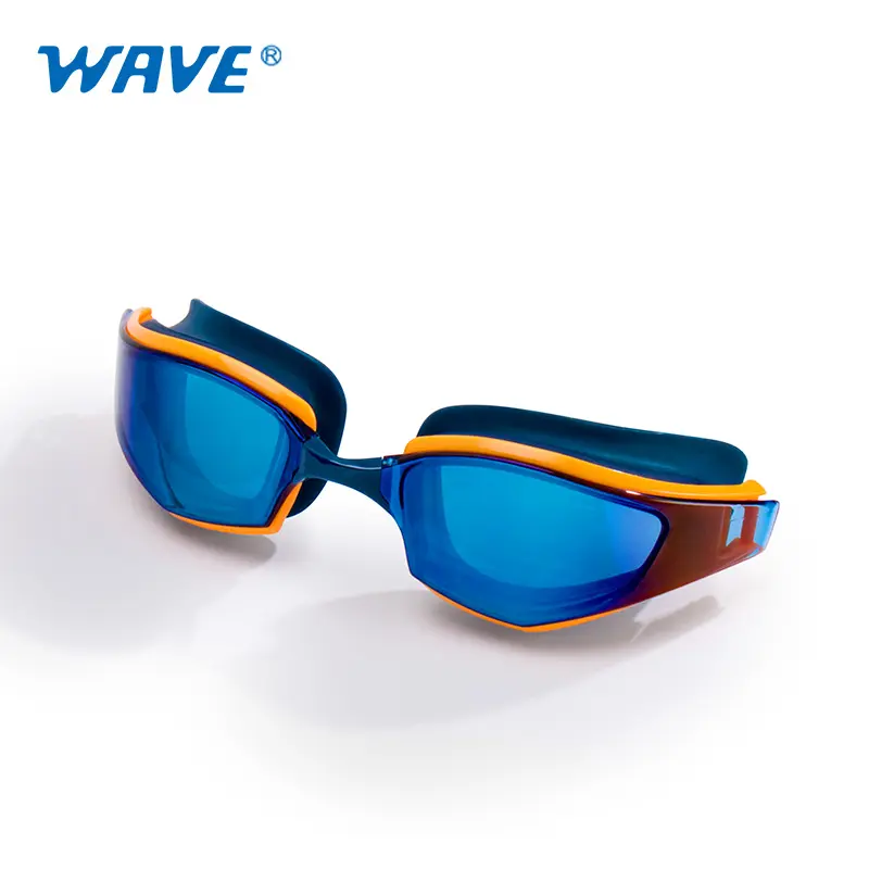 Gafas de natación y antiniebla de silicona, personalizadas, baratas, nuevas