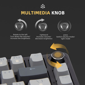 <strong>Custom</strong> OEM Manufacturer 75 Percent Mechanical <strong>Keyboard</strong> 75% Mini Portable Blue Switch Gaming <strong>Keyboard</strong> with LED RGB Backlit - Product Image 6