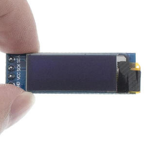 Modulo OLED da 0.91 pollici 0.91 "bianco blu 128x32 LCD LED Display 0.91" IIC comunicare per Arduino - Product Image 4