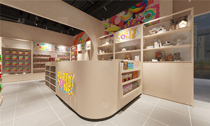 Factory Customized Toy <strong>Display</strong> Stand Jewelry Glasses <strong>Shelf</strong> <strong>Floor</strong>-standing Double-sided Multi-layer <strong>Hook</strong> <strong>Display</strong> Cabinet - Product Image 4