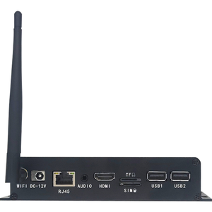 Mini PC industrial de cuatro núcleos GDDR4 Computadora de borde industrial de diseño resistente sin ventilador para visión artificial y control de automatización - Product Image 5